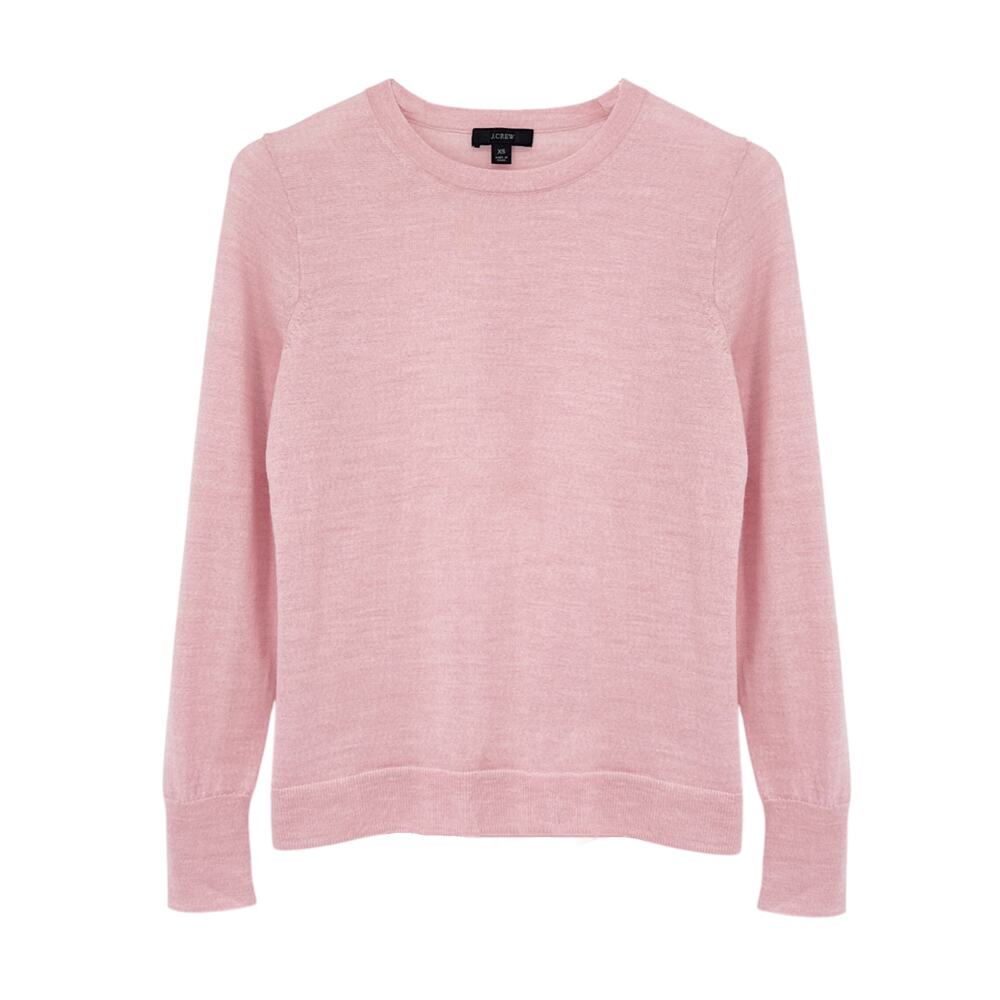 J.CREW Margot Crewneck Sweater in Blossom XS